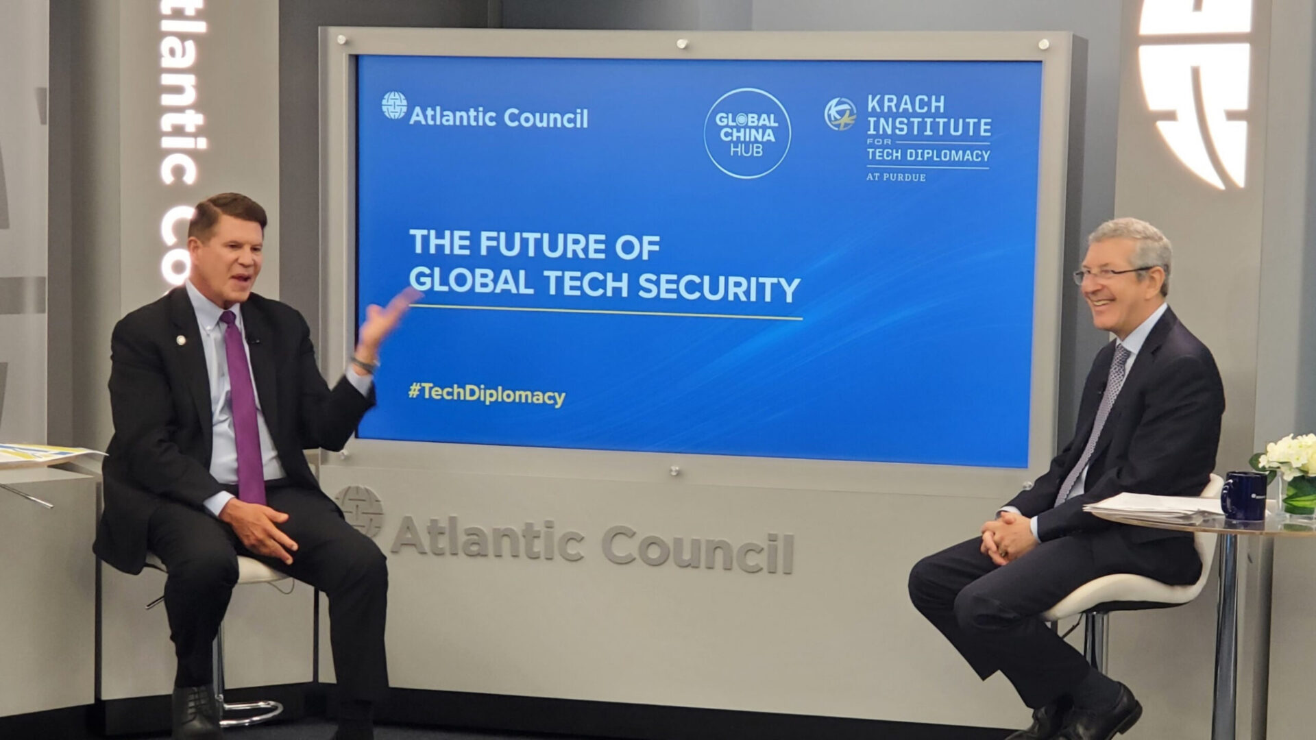 Keith Krach and Biden “Chief Technology Protection Officer” Alan Estevez Discuss Advancing Freedom Through Trusted Tech