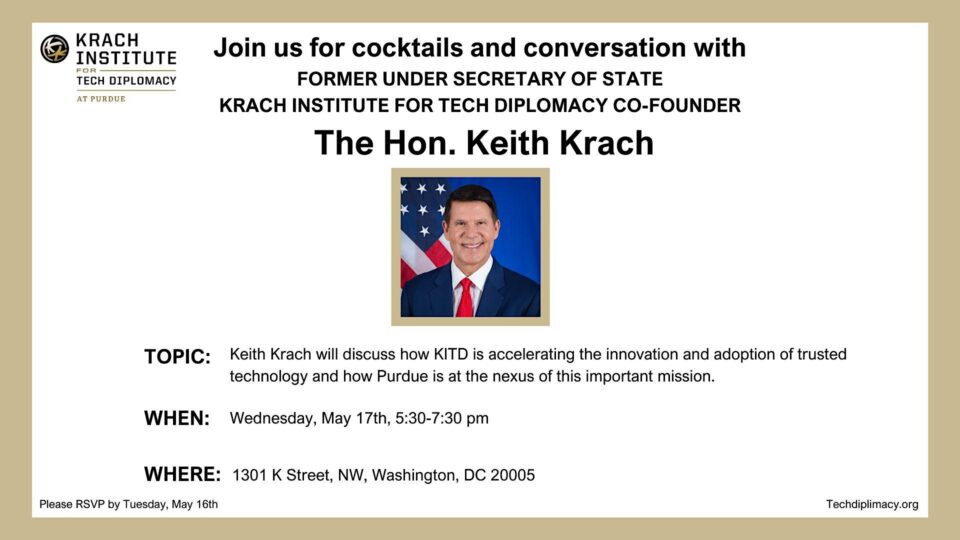 Happy Hour with Keith Krach