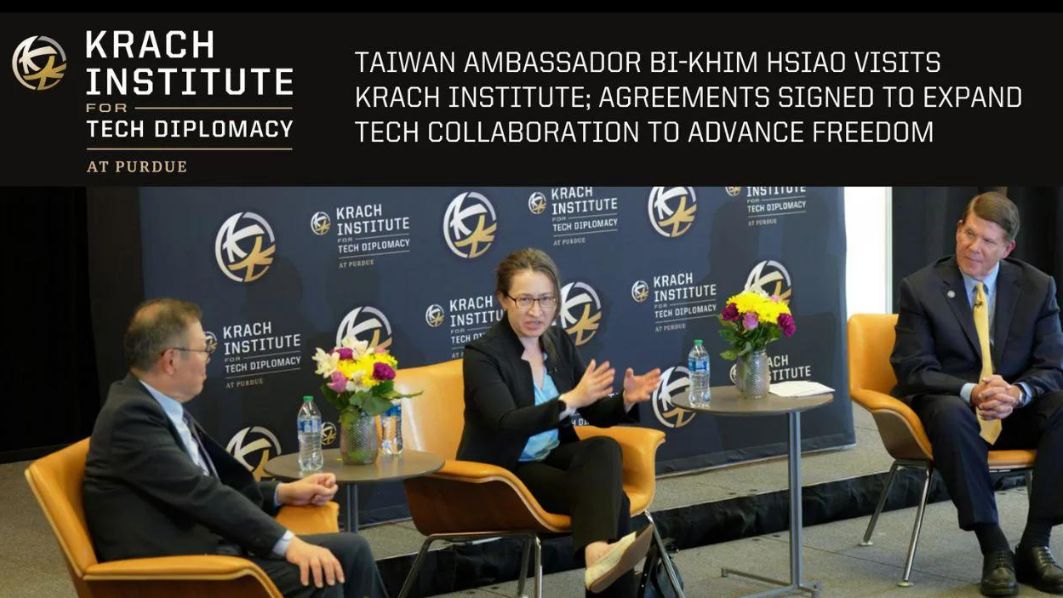 Krach Institute Bolsters Tech Diplomacy Ties with Taiwan