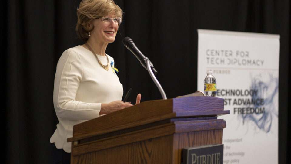 Krach Institute for Tech Diplomacy at Purdue Welcomes Bonnie Glick as Tech Tank’s New Director