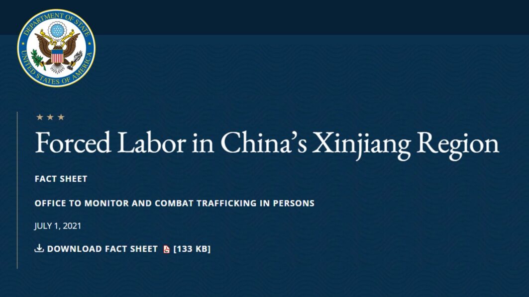 Forced Labor In China’s Xinjiang Region - Tech Diplomacy