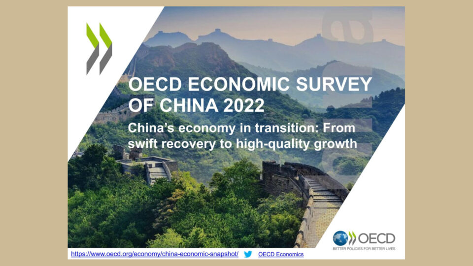 OECD Economic Survey: China