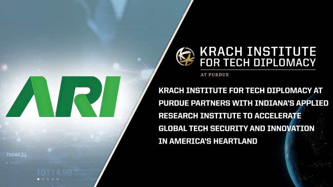 Krach Institute for Tech Diplomacy at Purdue partners with ARI