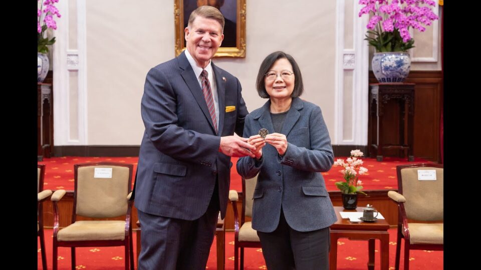 President Tsai meets delegation from U.S.-Taiwan Business Council