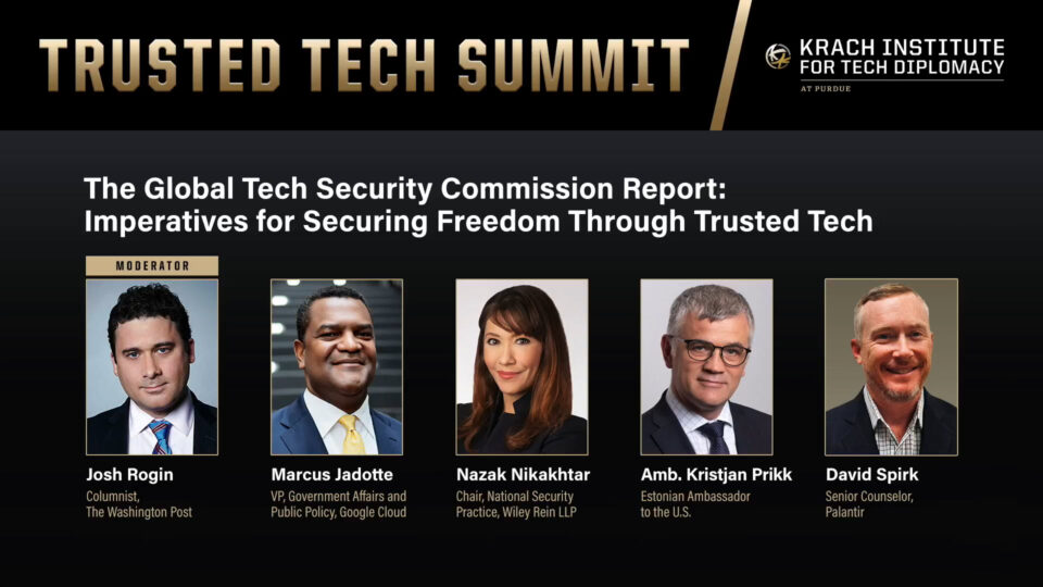 The Global Tech Security Commission Report: Imperatives for Securing Freedom Through Trusted Tech