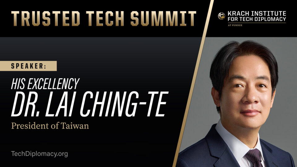 President of Taiwan Lai Ching-te Delivers Remarks at the 2024 Trusted Tech Summit