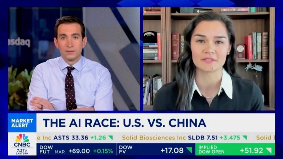 Michelle Giuda on America’s Innovation-First Imperative on CNBC’s Squawk Box.