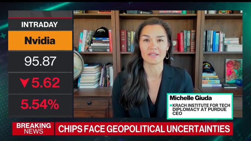 Michelle Giuda on Bloomberg TV