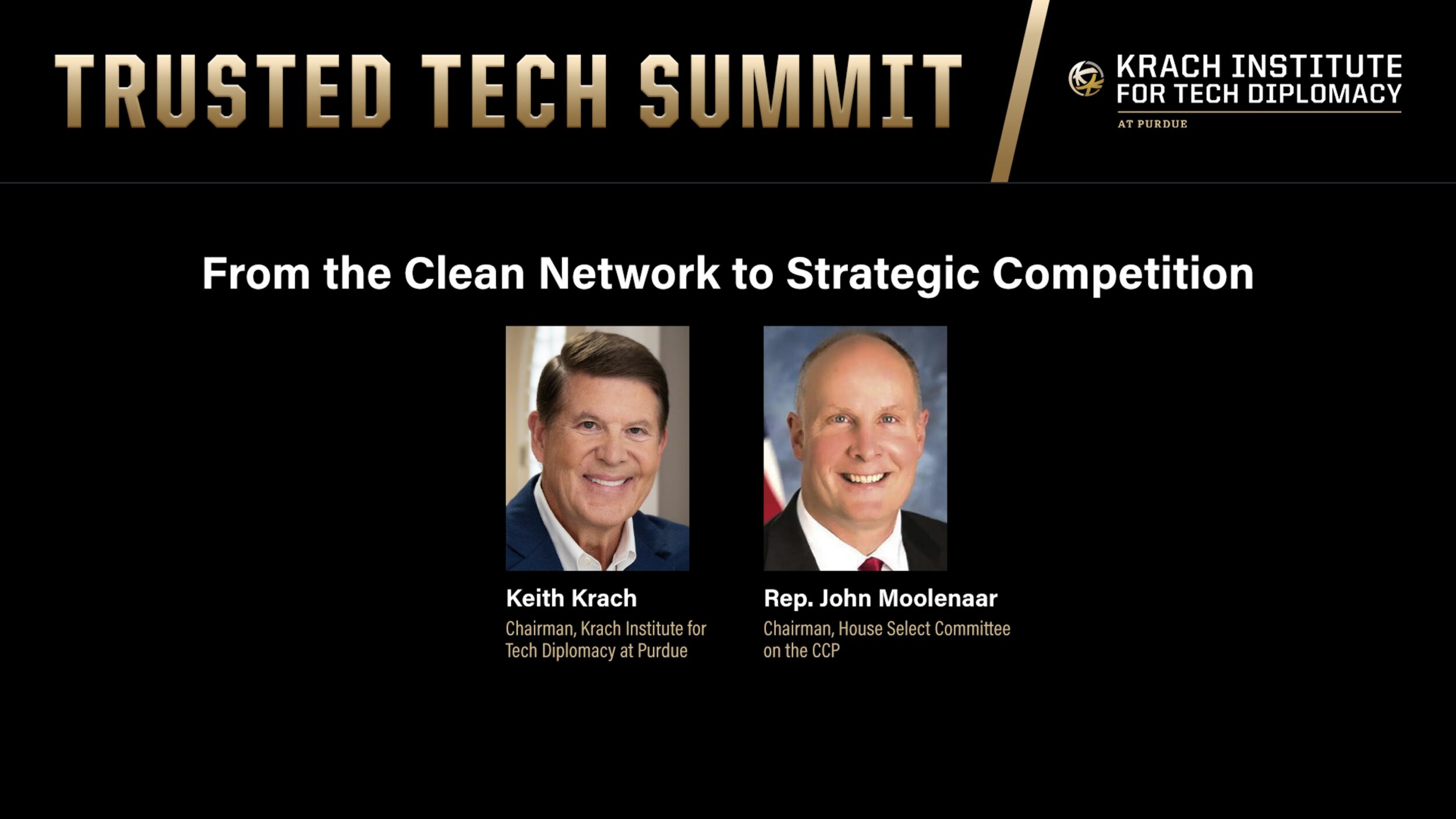 Fireside Chat: From the Clean Network to Strategic Competition