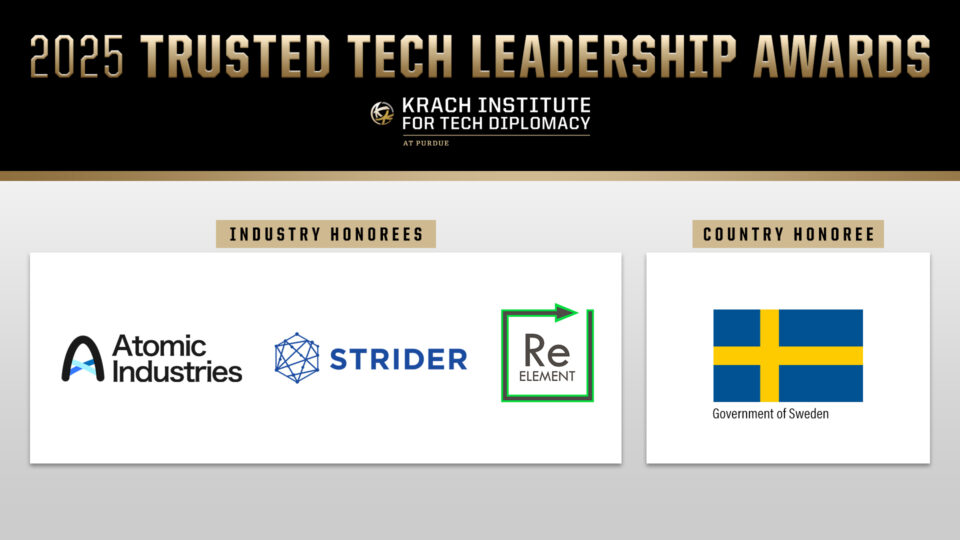 2025 Trusted Tech Leadership Award Honorees